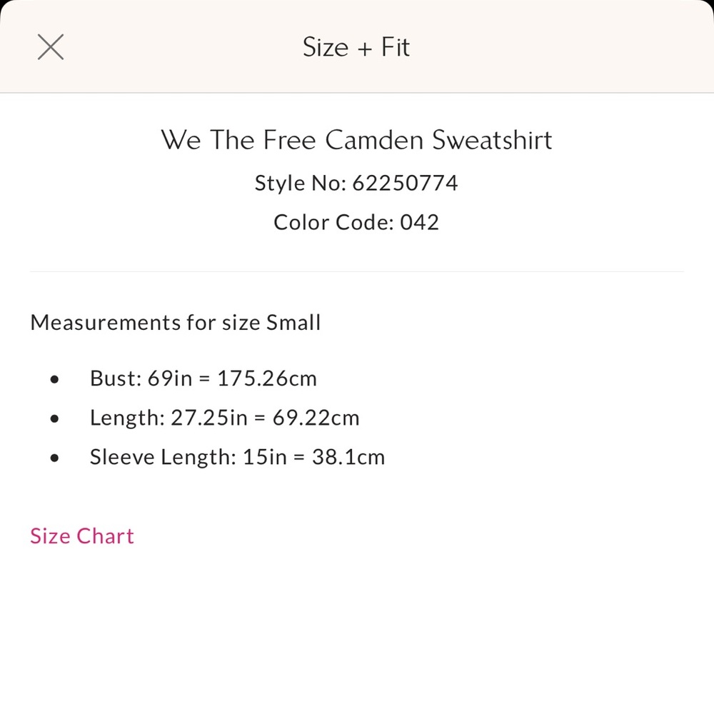 We The Free Camden Sweatshirt L Navy - Picture 5 of 10